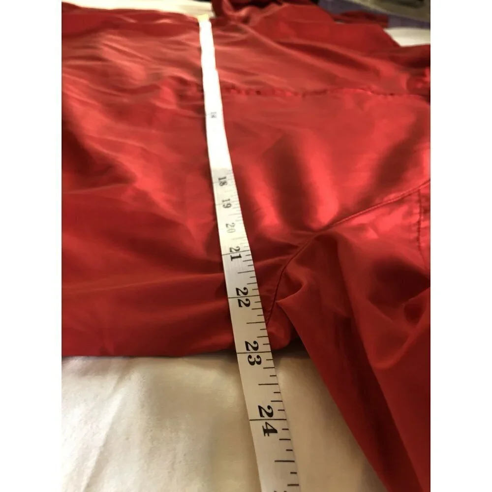 Adidas Golf Men's ClimaProof Windbreaker Pullover Jacket M Red Outdoor Sports